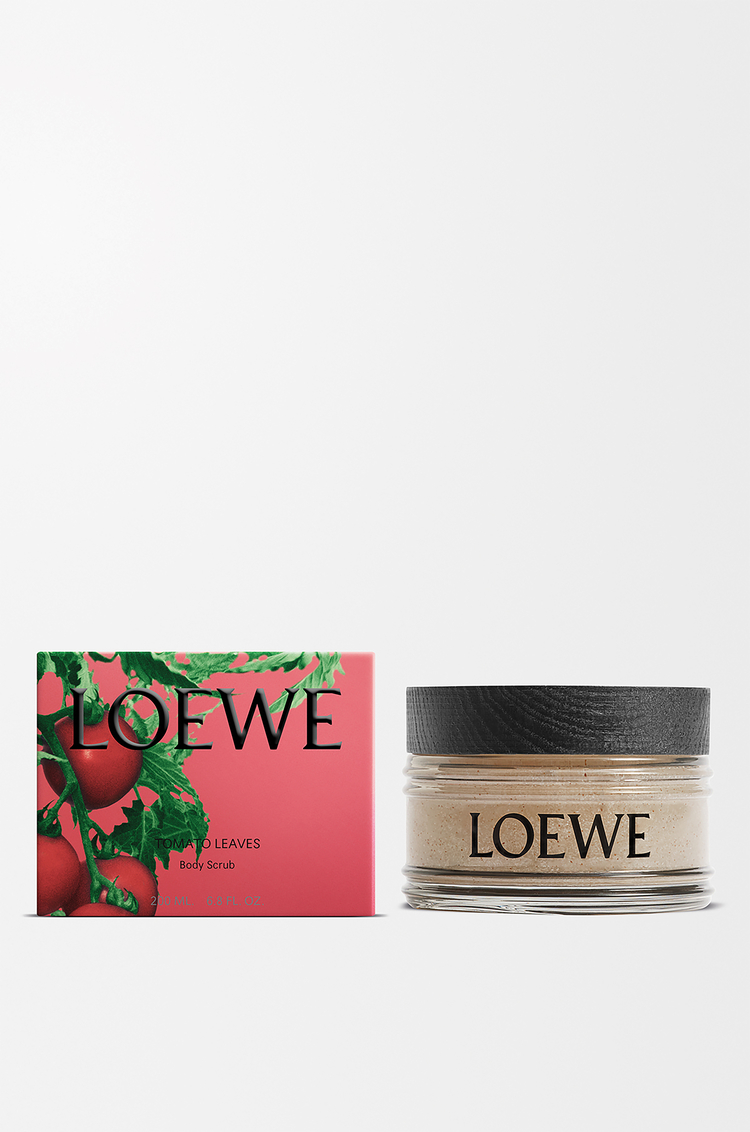 LOEWE Tomato Leaves body scrub 200 ml Red